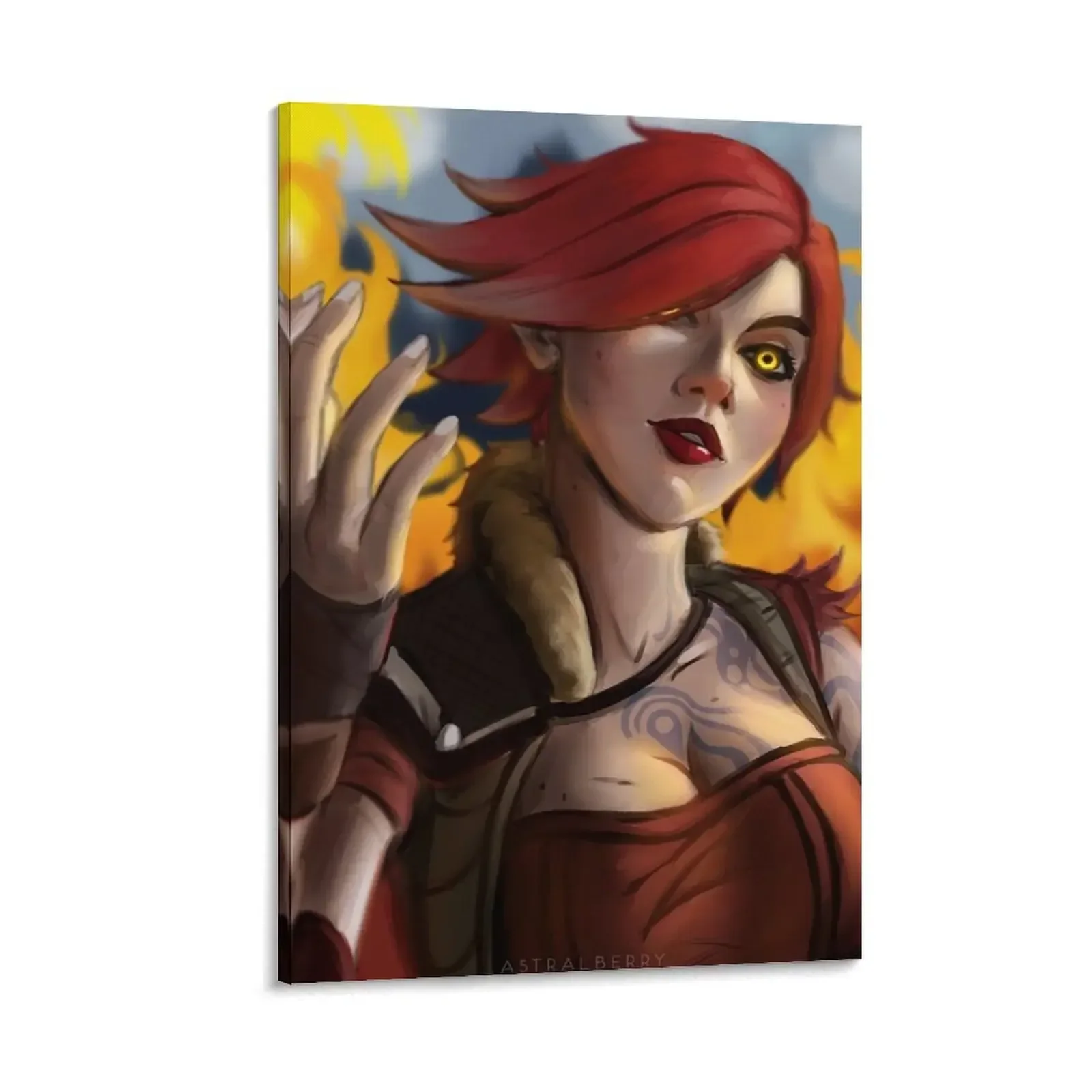 

Lilith the Firehawk Canvas Painting Decoration for bedroom art mural Decoration pictures room wall