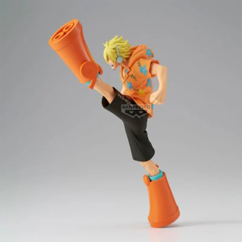 【100% original】 BANDAI BANPRESTO une pièce Sanji Battle Record CollectionII Collection série modèle personnage de dessin animé cadeaux jouets