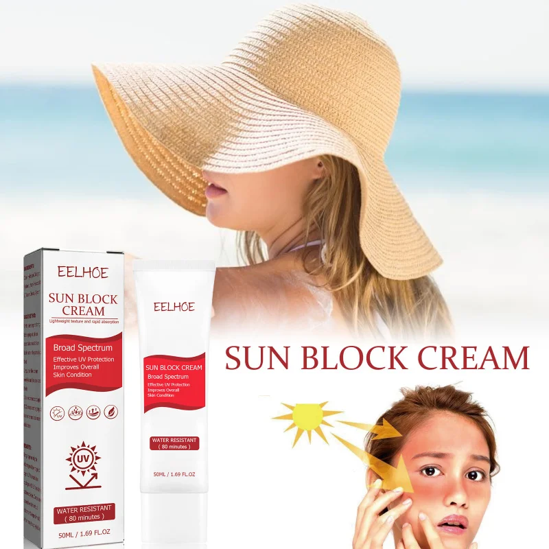 

Summer Outdoor UV Protection Cream - Lightweight Non-Greasy Hydrate With Hydrolyzed Collagen Panthenol Acetyl Hexapeptide-8