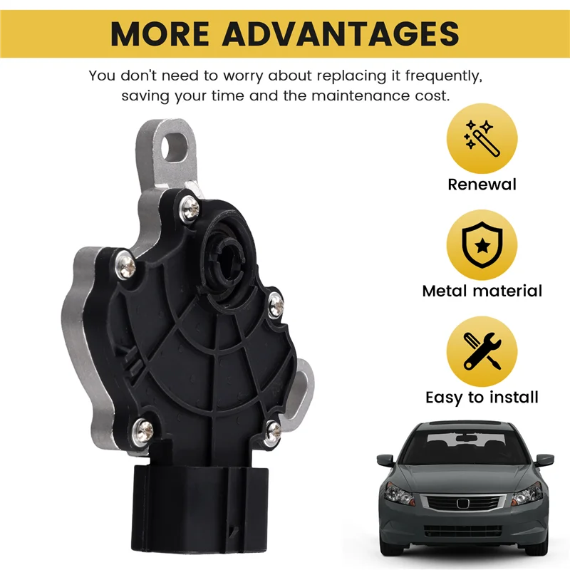 

Portable 28900RCR003 Car Gearbox Neutral Safety Switch For Honda Accord Civic Crosstour CR-V Fit 2007-2013 28900-RCR-003