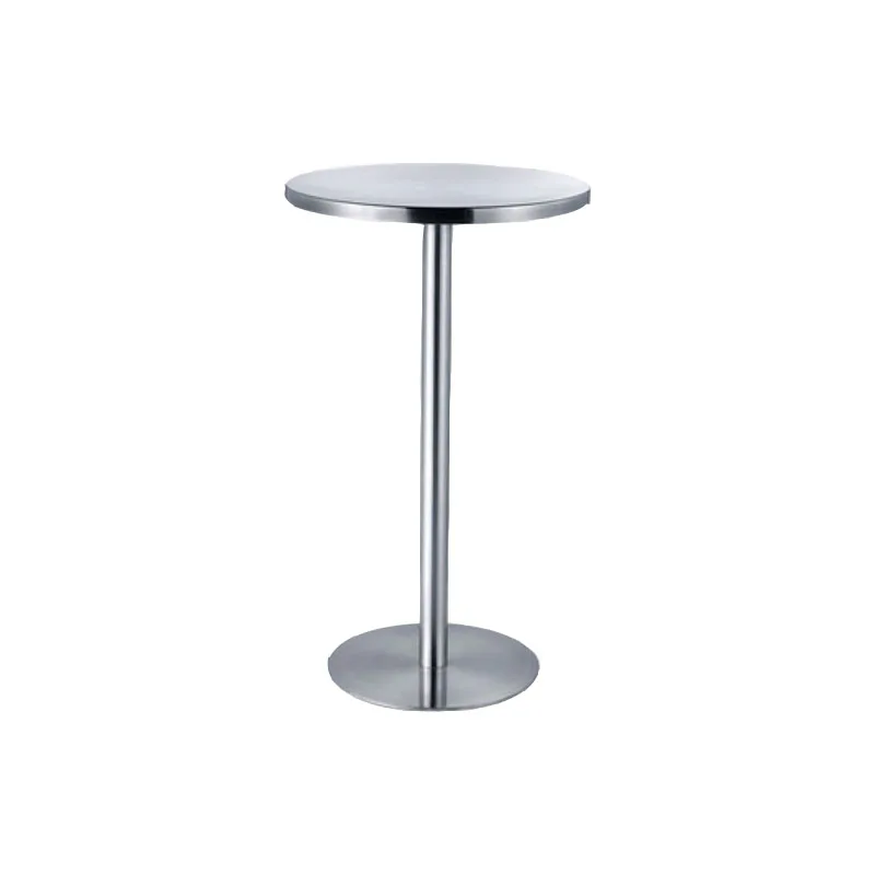 Stainless Steel Bar Table High Gold Tables Stools Room Decor Bright Buffet Acrylic Cool Cocktail Small Led Kitchen Furniture