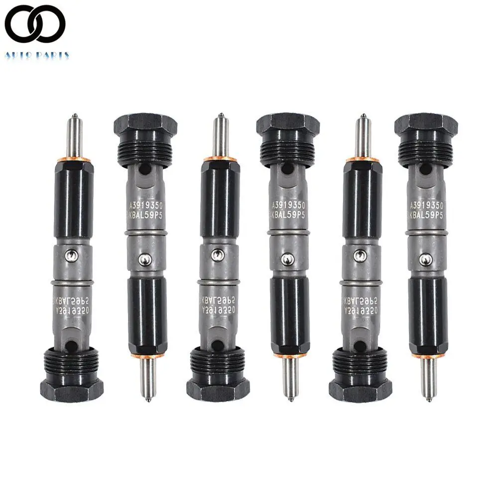 6pcs 50hp Fuel Injectors Set for First Gen Dodge Cummins 5.9L 1989 1990-1993