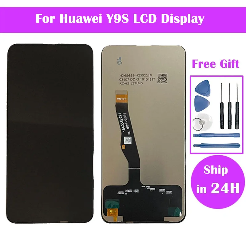 6.59\'\' For Huawei Y9S LCD Display with Touch Screen Assembly Replacement Parts For Huawei Y9 s STK-L21 STK-LX3 LCD