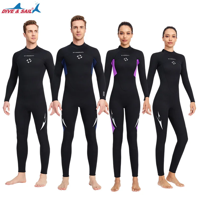 

3MM Neoprene Wetsuit Men Surf Snorkeling Women Wetsuit One Piece Wetsuit Jellyfish Clothing Kayak Accessories Swimwear