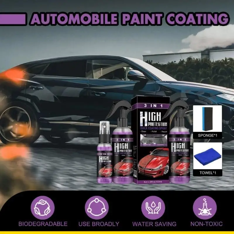 SZCH Automotive Scratch Remover Sprayer with Multifunctional Coating Restorer