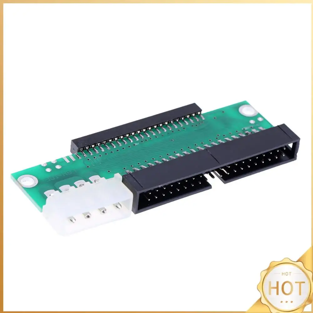 

Карта-адаптер-конвертер 3.5 IDE (штекер) в 2.5 IDE (гнездо), 44-контактный разъем на 40-контактный, портативная карта-конвертер для ноутбуков, не требует драйверов