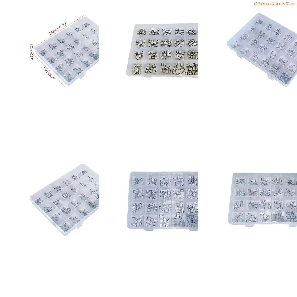 USB Connectors Set 24 Models Micro USB Connector Socket for Mobile Tablet W91B
