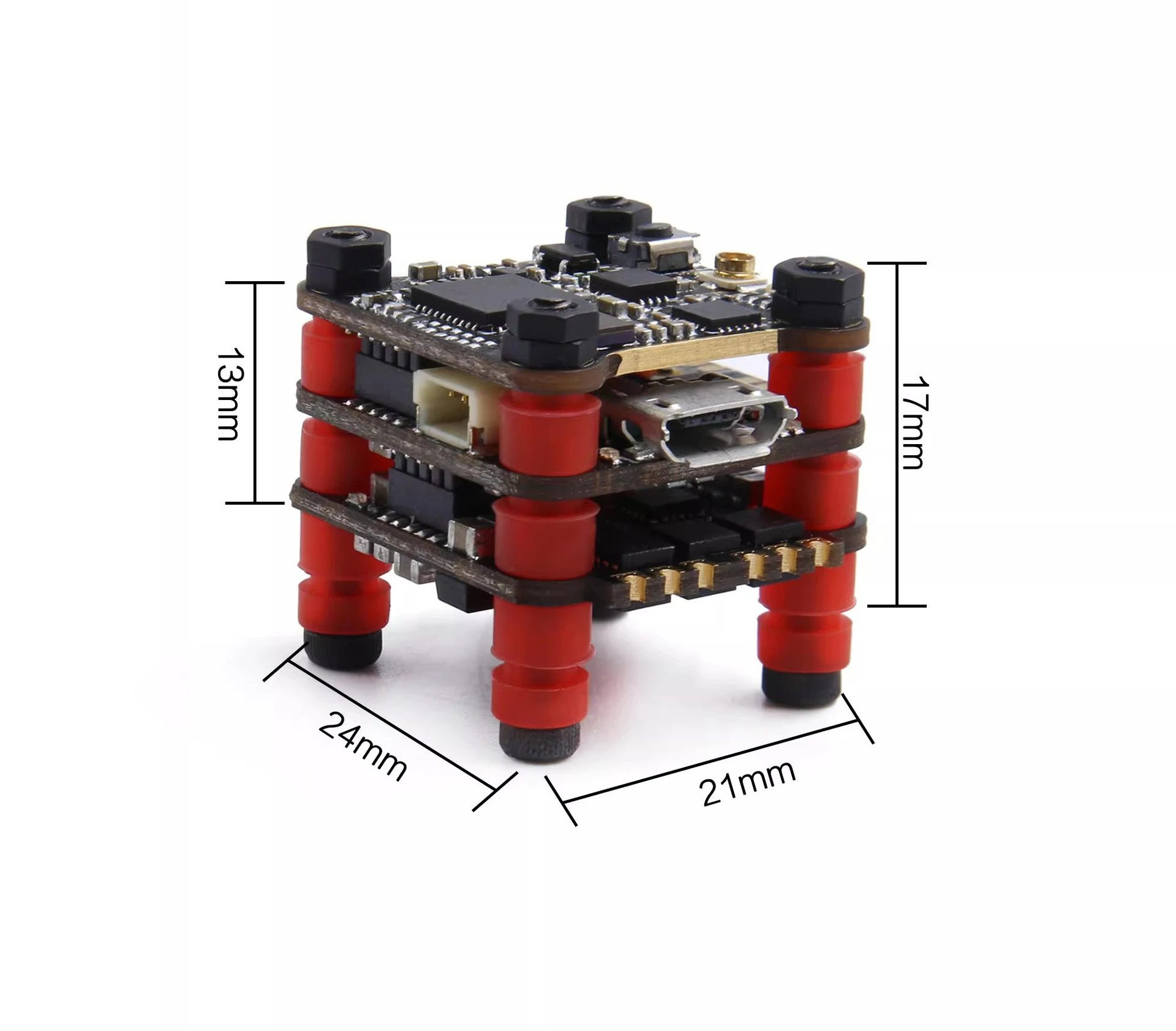 GEPRC/Gepu Stable-F411 FPV Traversing Aircraft Tower 12A Electric Control Diagram Transmission Racing Drone