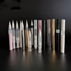 10-100pcs Empty 1-5ml Cosmetic Pen Vacuum Rotatry Pen Liquid Eyeliner /False Eyelash Glue Pen Nail Polish Dispenser Bottle