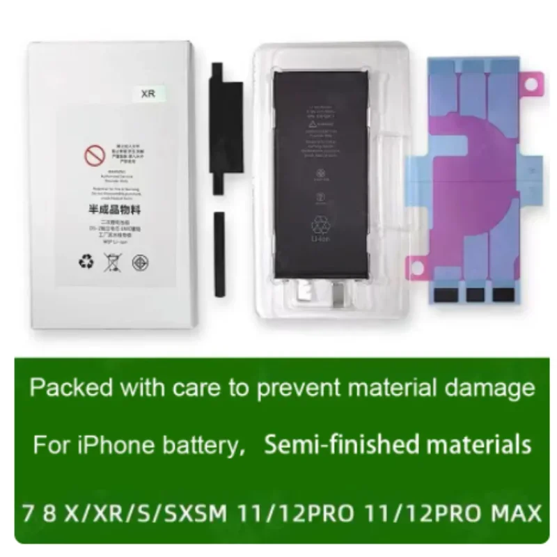 Rechargeable Battery Cell For Apple XR X Xs 11 12 13 Pro Max Mini SE 2 For iPhone single For iphone battery Cell Do Not Pop Up