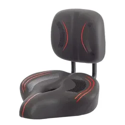 Bicycle Seat Outdoor Enlarged and Widened Electric Vehicle Saddle Shock Absorbing Memory Foam Mountain Bike Saddle with Backrest
