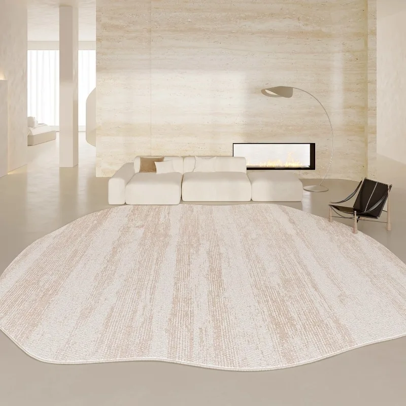 

Modern Art Living Room Carpet Irregular Fashion Simple Bedroom Rug Advanced Light Luxury Home Decoration Coffee Table Mats Tapis