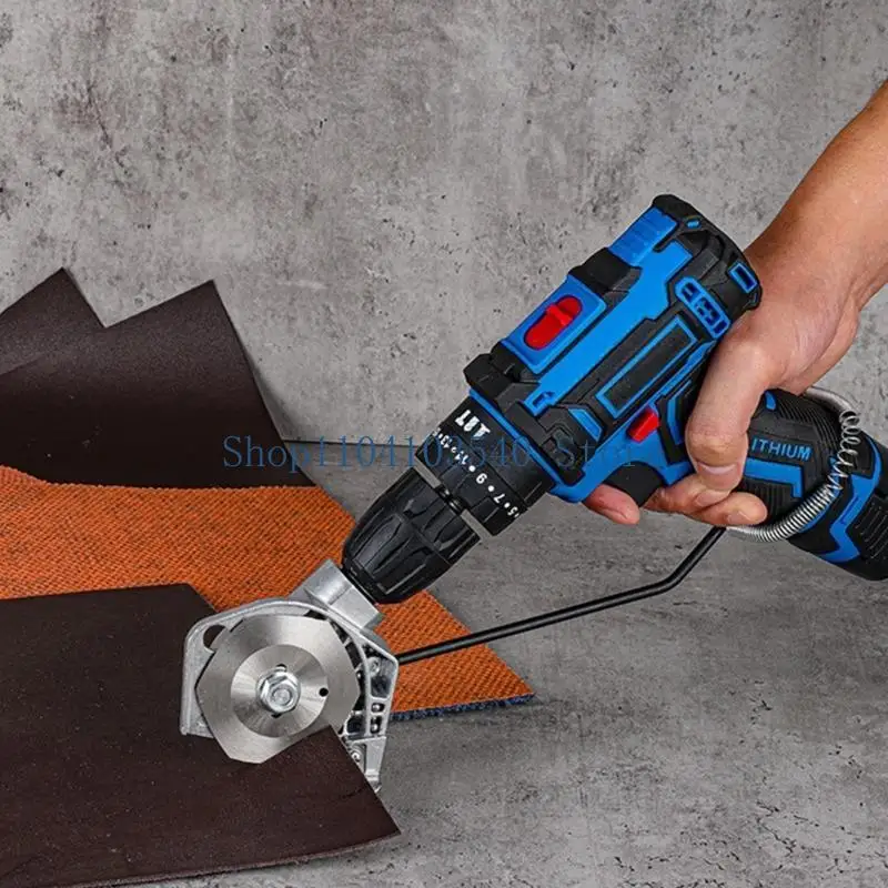 

02DC Ножницы для изготовления электрической дрели Эффективная резка ткани Точный крой для швей и портных