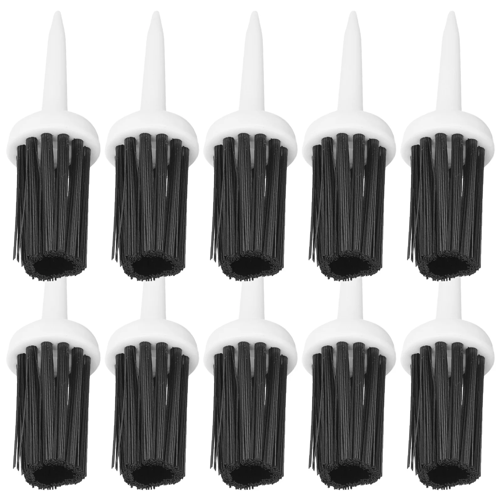 10 قطعة فرشاة جولف قابلة لإعادة الاستخدام حامل كروي مرن قاعدة نظافة لممارسة حصيرة قواعد الغولف مقاومة للاهتراء لوازم الغولف