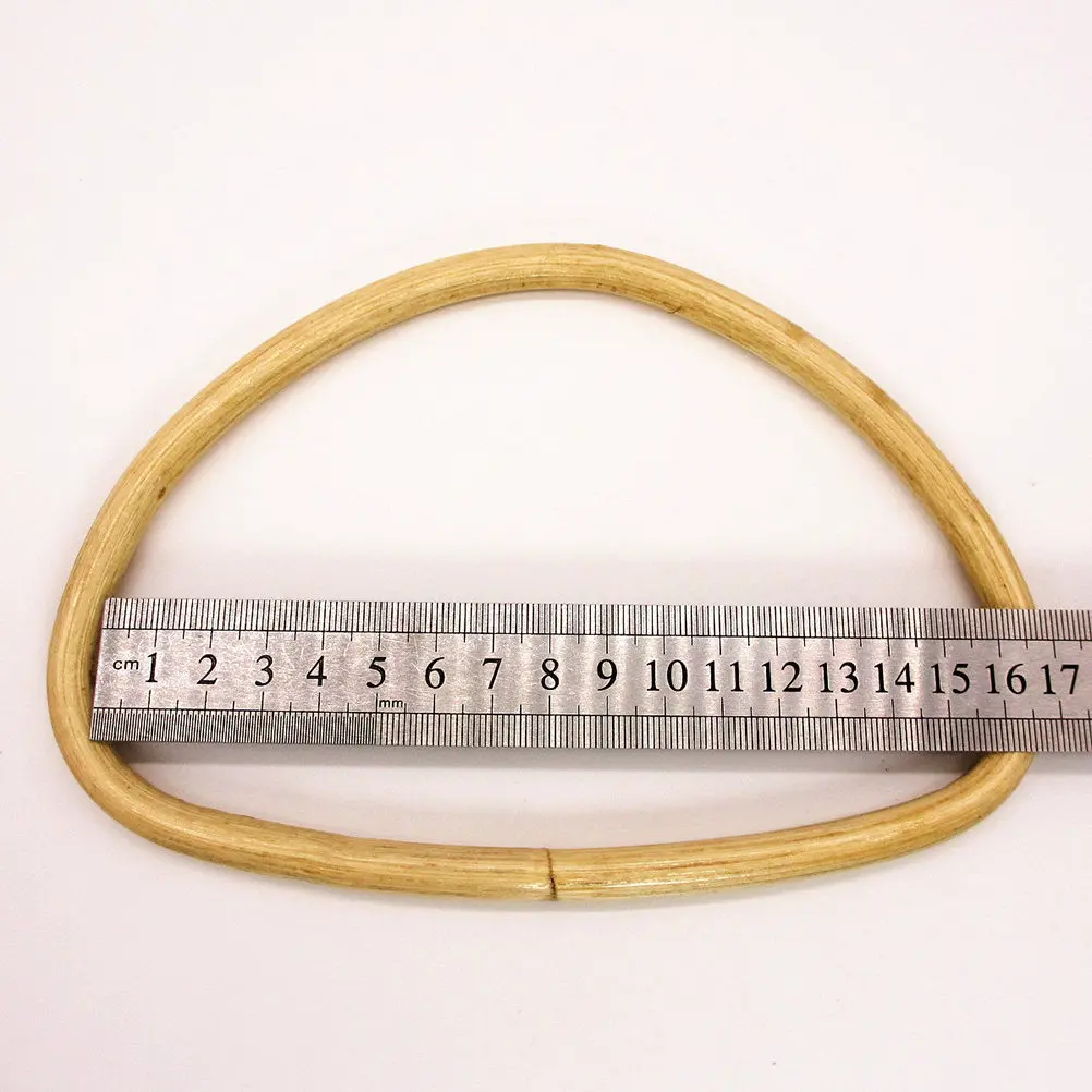 

4 шт. бамбуковых ручек для сумок, гладкие круглые ручки для сумок-тоут, аксессуары для рукоделия, экологичные детали для проектов DIY