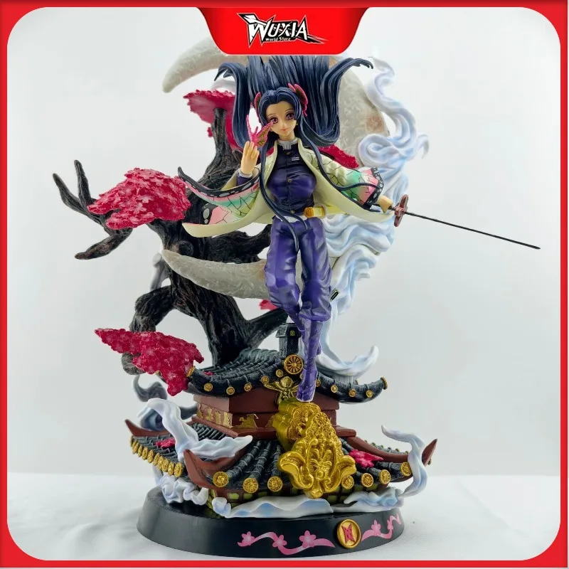 

39 см Demon Slayer Kochou Kanae аниме фигурка модель из ПВХ украшения для рабочего стола коллекция периферийных устройств фестиваль подарки игрушка для детей