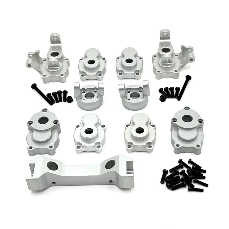 Metal Upgrade Steering Cup Pull Rod Fixed Seat C-type Base For YK YK4102 YK4103 YK6101 RC Car Parts