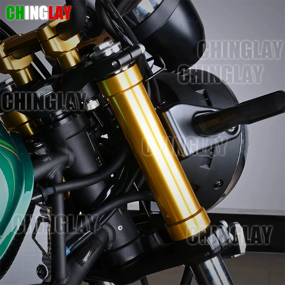 Motorcycle Front Fork Boot Tube Slider Cover Pipe Protector Z650 RS Accessories For Kawasaki Z650RS 2022 2023 2024