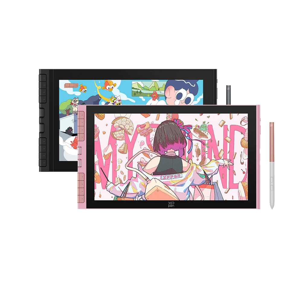 XPPen Artist 12 3. Generation Grafiktablett Stiftmonitor Zeichendisplay 99% sRGB 16384 Druckstufen mit 8 Tasten Neigungsunterstützung Windows Mac Android