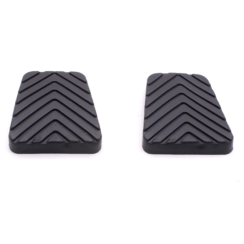 2PCS Car Brake Clutch Foot Pedal Rubber Pad Cover For Inokom Hyundai Getz Prime Click TB Dodge Brisa 2002-2010