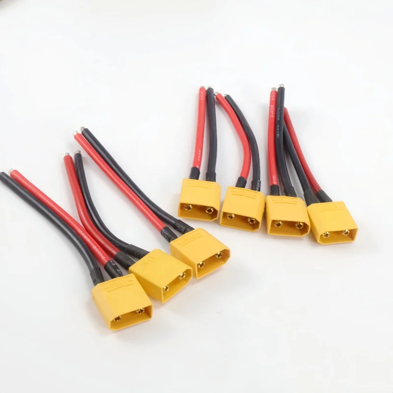 Neue 5 stücke XT90 Stecker/Buchse Batterie Parallel Stecker, mit Silikon Flexible Draht 14AWG 10 cm, für RC LiPo Motor Batterie – Detail 2