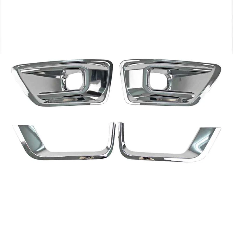 1 Set Fog Lamp Cover Fog Lamp Eyebrow Trim For Toyota Land Cruiser LC300 2021-2023 Front Fog Lamp Frame