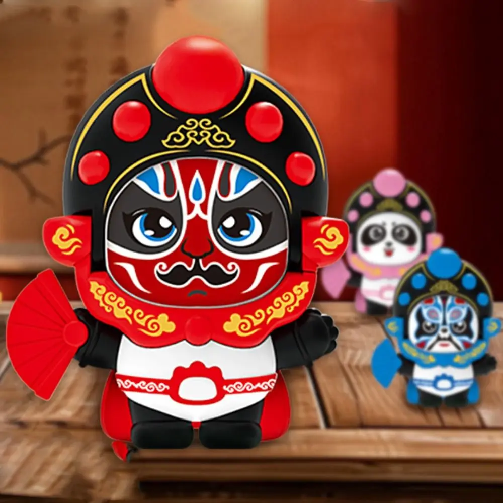 Sichuan Opera Sichuan Face Changing Doll Plastics DIY Crafts Face Changing Panda Doll Mini Chinese Style Face Changing Toy