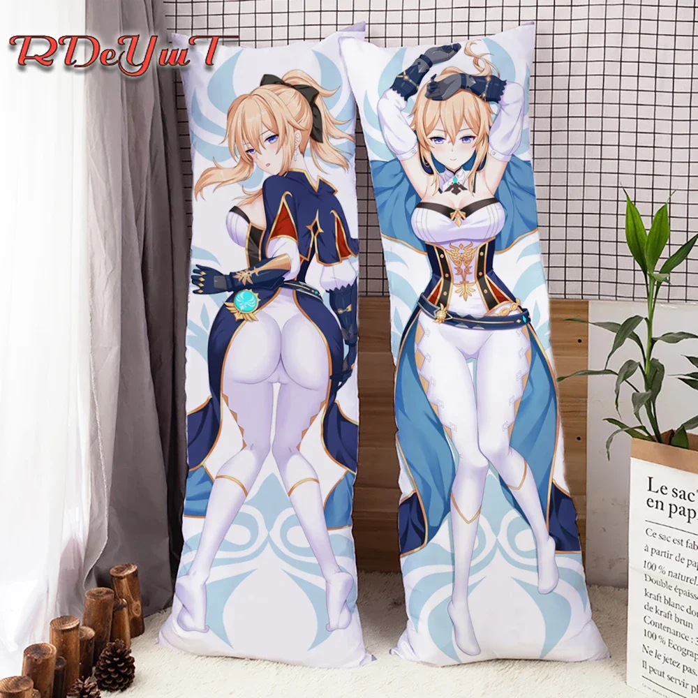 

Наволочки для обнимания Game Genshin Impact Jean Dakimakura, наволочки для постельного белья, украшение для дома, 100 см, 150 см, 160 см