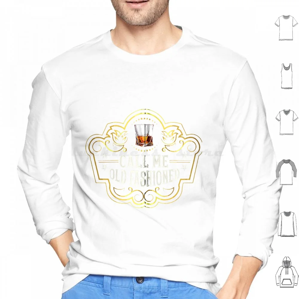 اتصل بي الطراز القديم ويسكي الزجاج بوربون شارب الرمز البريدي هوديي قميص قطني بكم طويل اتصل بي الطراز القديم ويسكي الزجاج