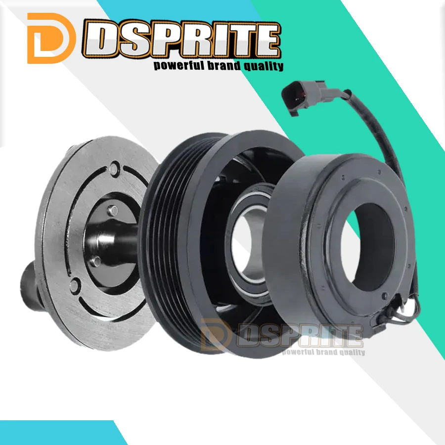 A/C AC Compressor Clutch Pulley LR056300 LR083481 AV6119D629DB AV6119D629DC for FORD KUGA I FOCUS III MONDEO GALAXY S-MAX