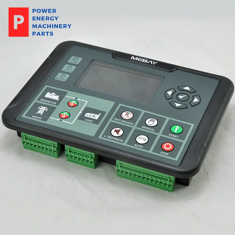 Original Mebay DC92D Generator Controller LCD Display Self-starting Control Board Diesel Genset Spare Parts