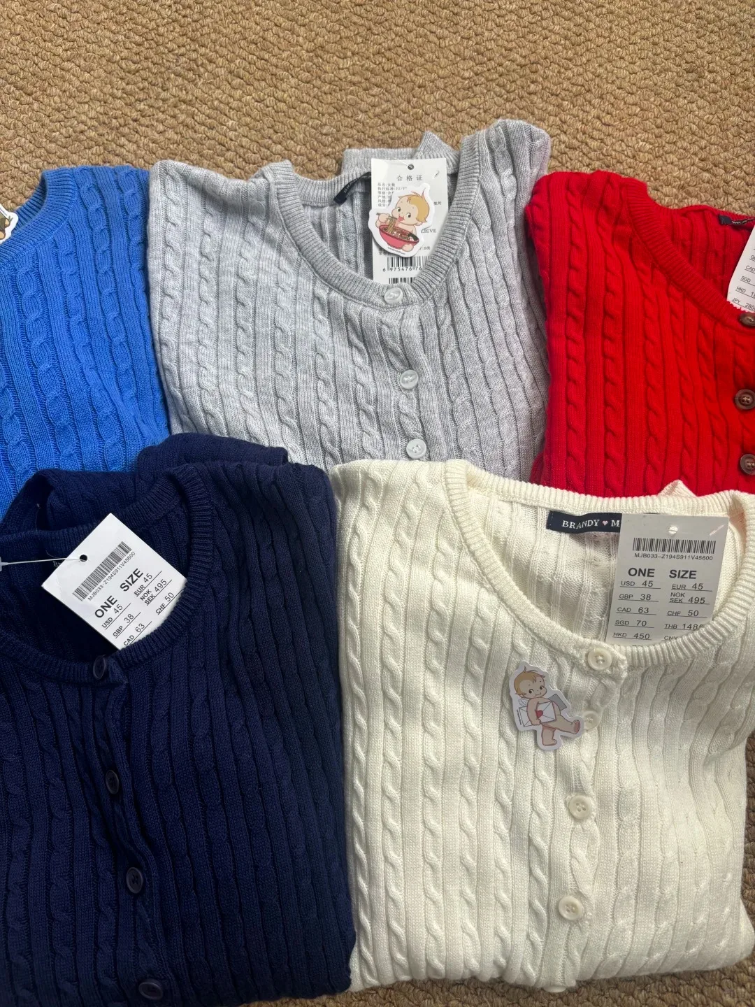 

Twisted Flower Knit Cardigan Women Autumn Casual O-Neck Single-breasted Slim Crop Top Preppy Style Chic Sweaters