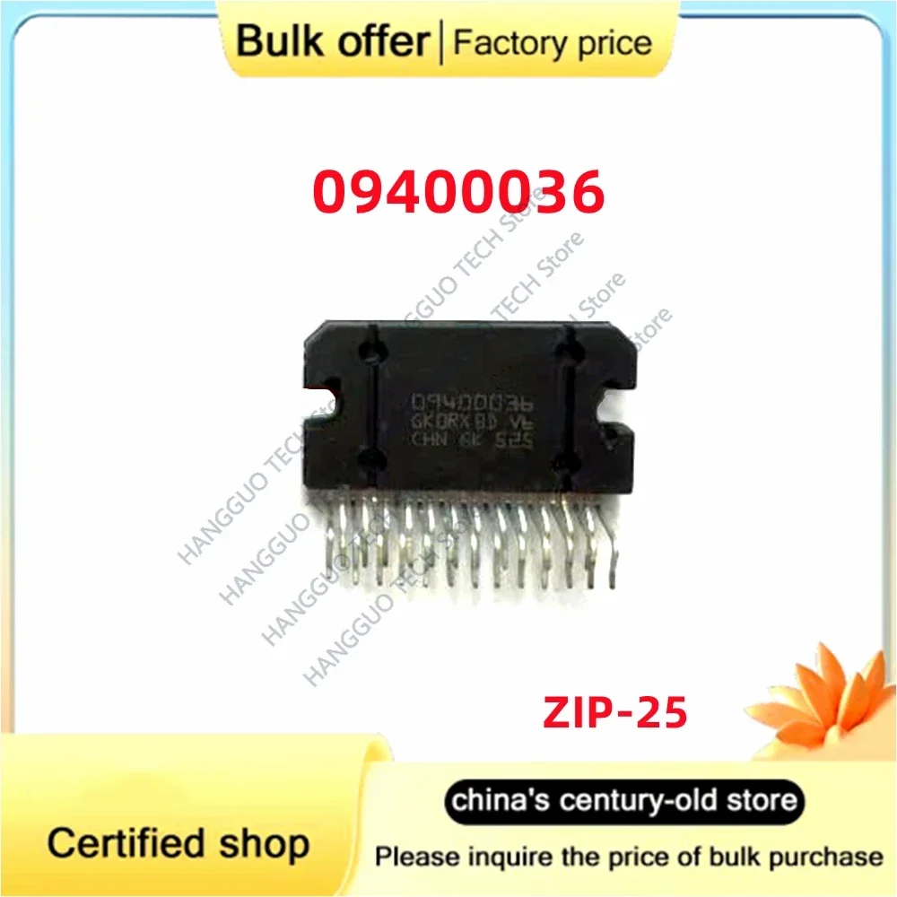 

10PCS/Lot Original 09400036 O9400036 ZIP-25 car audio power amplifier board chip