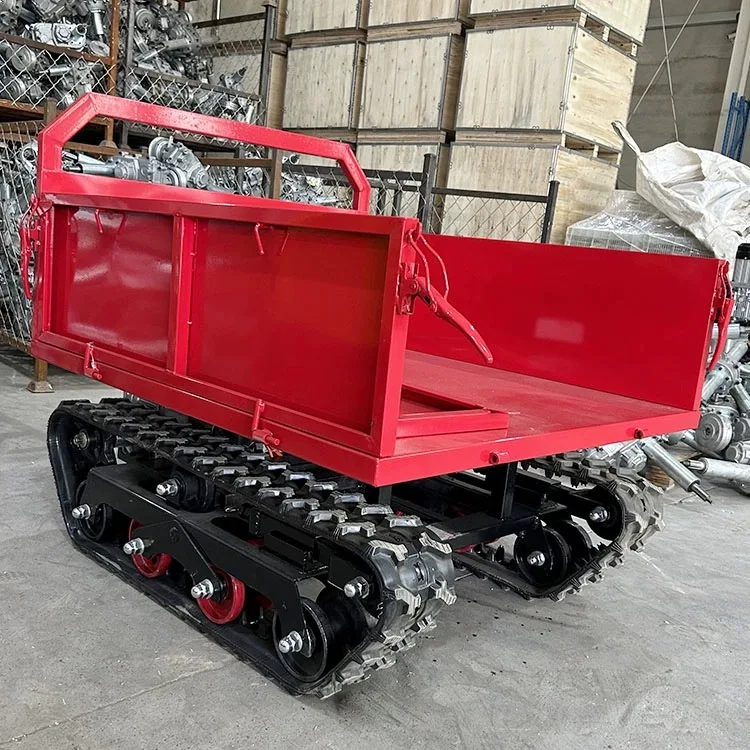 Double Motor Tracked Carrier Small Mountain Climbing Agricultural Operation All Terrain Climbing