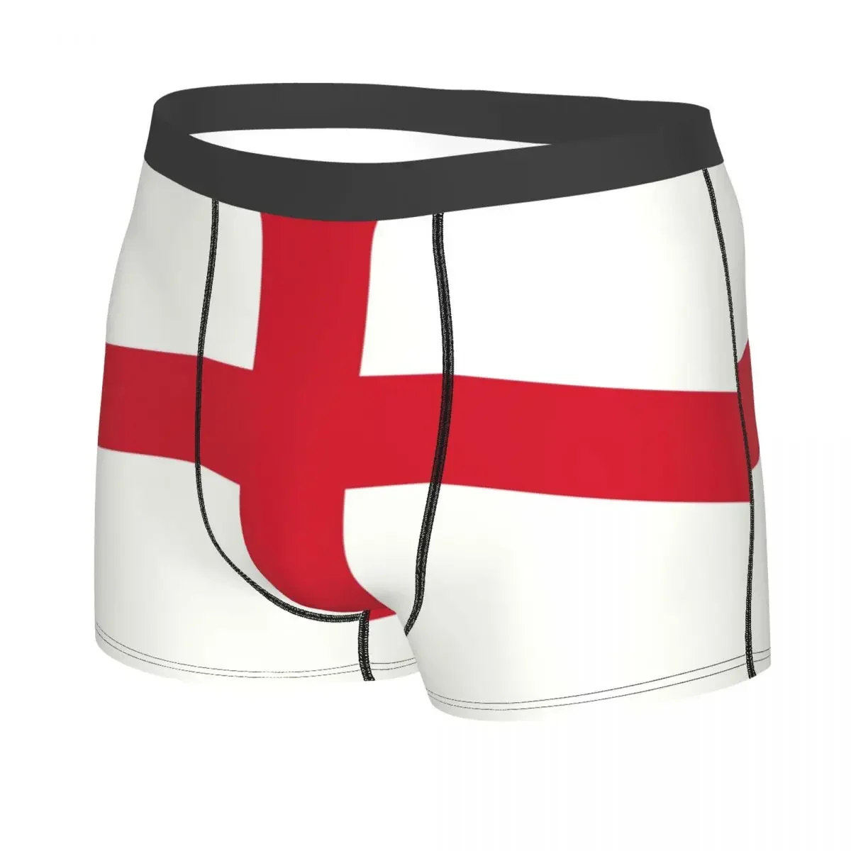 Male Sexy England Flag Underwear Boxer Briefs Soft Shorts Panties Underpants