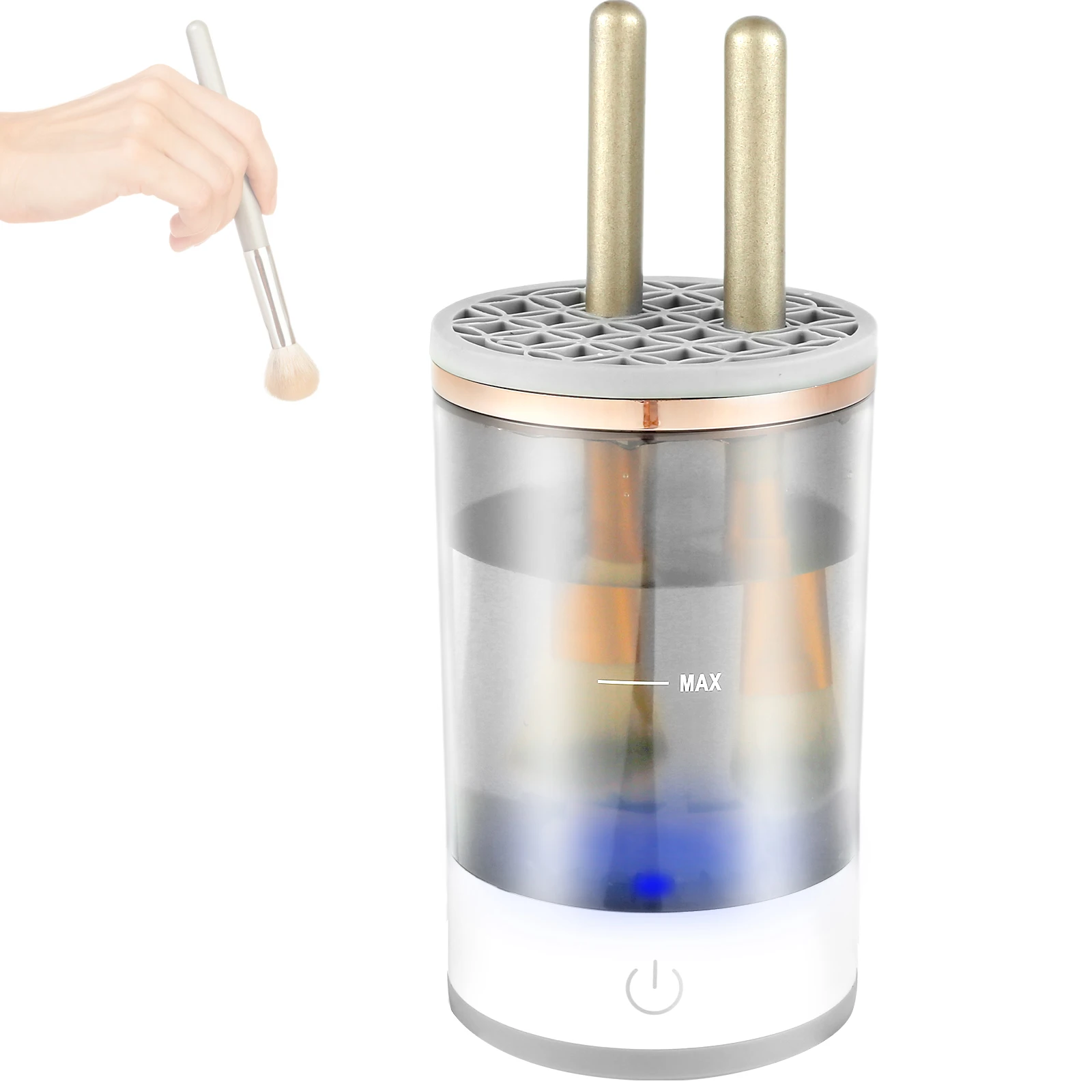 Electric Makeup Brush Cleaner Makeup Brush Cleaner Machine USB Powered Cosmetic Brush Cosmetics Brushes Deep Cleaning Tools