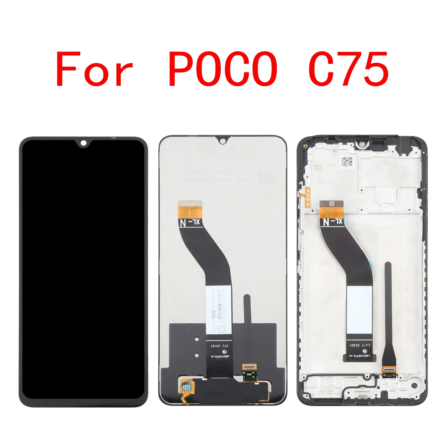 การเปลี่ยนหน้าจอ LCD สำหรับ Xiaomi Redmi Poco C75 ด้วยชุดตัวประกอบ Touch Screen แบบ 5a1fc75 คุณภาพสูง พร้อมคำแนะนำจากผู้ใช้งานจริง