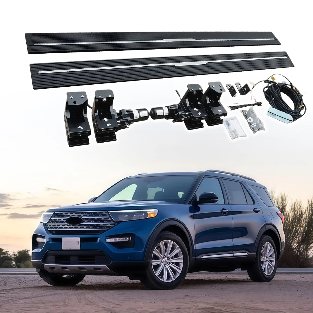 

Выдвижные электрические пороги Powerstep для Ford Explorer 2020-2025, 2026 – выдвижные подножки для грузовиков