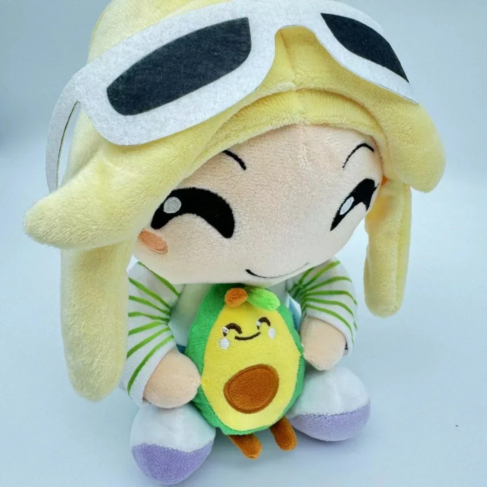 Nuevo muñeco de peluche Playz de aguacate de 24cm, periféricos de peluche de Anime, juguetes suaves y bonitos para niños, regalos de cumpleaños