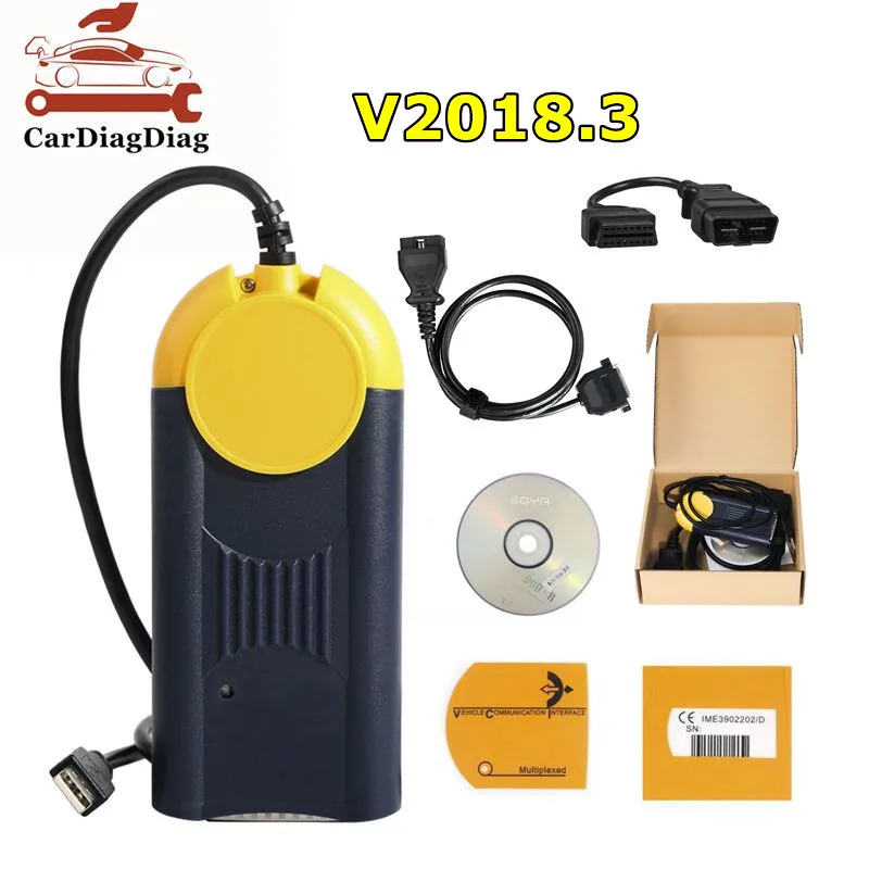 

V2018.3 Diagnostic tool actia Multi-Diag Multi Diag Access J2534 interface OBD2 Device Multidiag J2534 High Quality