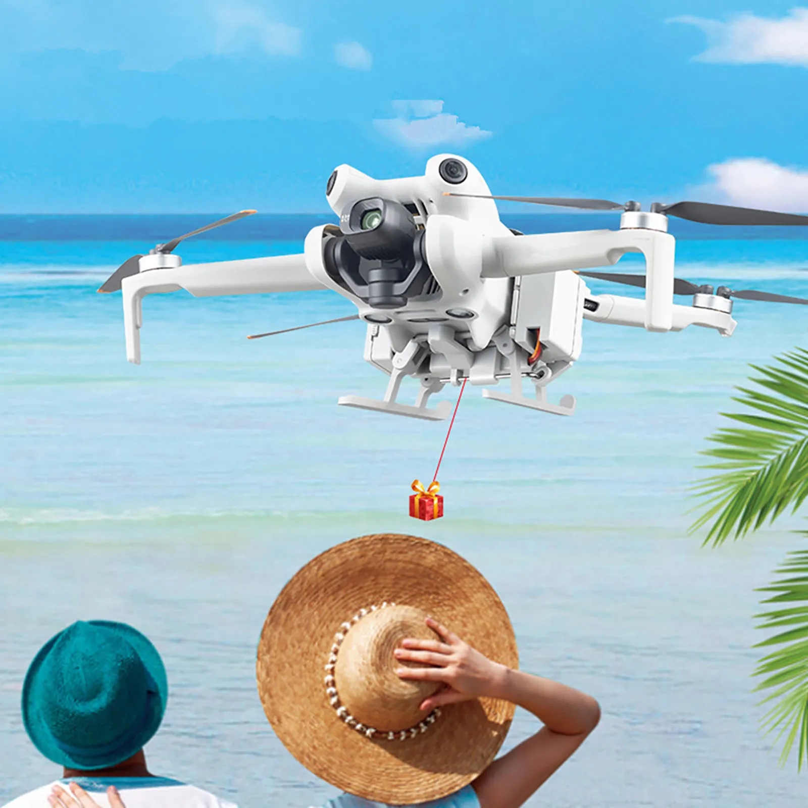 

Drone Airdrop System For DJI Mini 4 Pro Wedding Proposal Delivery Device Thrower Air Dropping Gift For DJI Drone Accessories