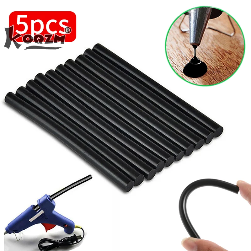 5pcs Car Glue Sticks Adhesive Hot Melt Glue Sticks Car Body Paintless Dent Repair Tool Adhesion Repair Tool car dent repair