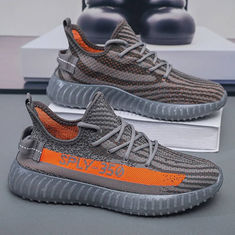 

2025New Comfortable Casual Hot-Selling Breathable Yeezy Shoes39-44High-quality Men's Sports Shoes