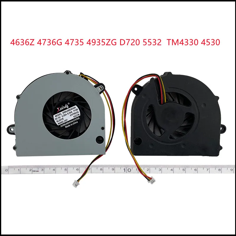 

New Laptop CPU Cooling Fan Cooler With temperature control For Acer 4636Z 4736G 4735 4935ZG D720 5532 TM4330 4530