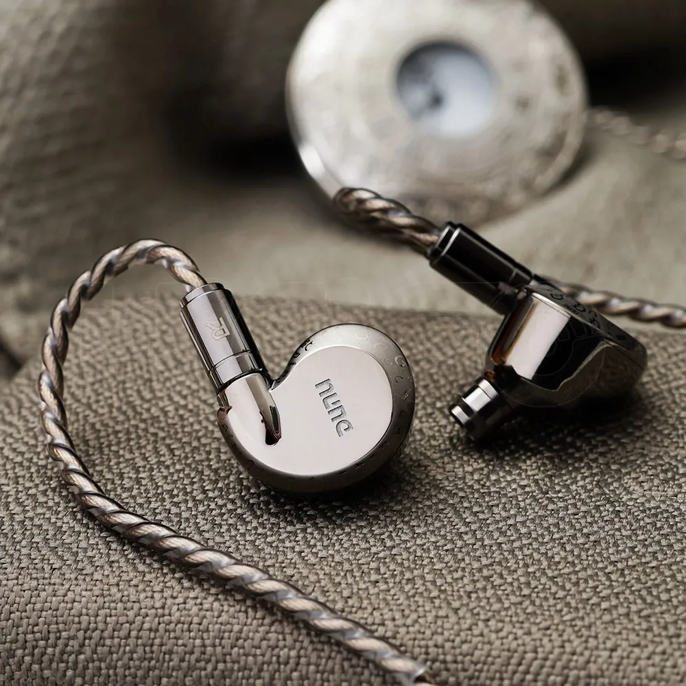 2024 New DUNU Falcon Ultra Titanium Grey Loong Year Edition Dynamic Driver IEMs with Replaceable Sounding Filters MMCX Cable