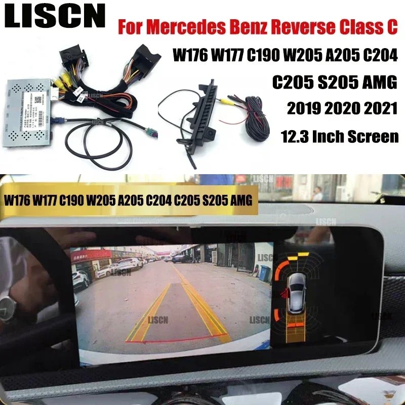 Для Mercedes Benz Class C W176 W177 C190 W205 A205 C204 C205 S205 AMG декодер парковки заднего вида задняя камера OEM интерфейс дисплея