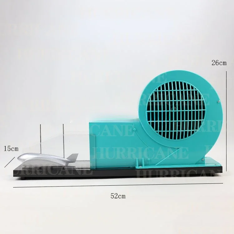 Lift Principle Demonstration Model Fluid Velocity Mechanics Aerodynamic Small Wind Tunnel Air Box Equipment Teaching Instrument