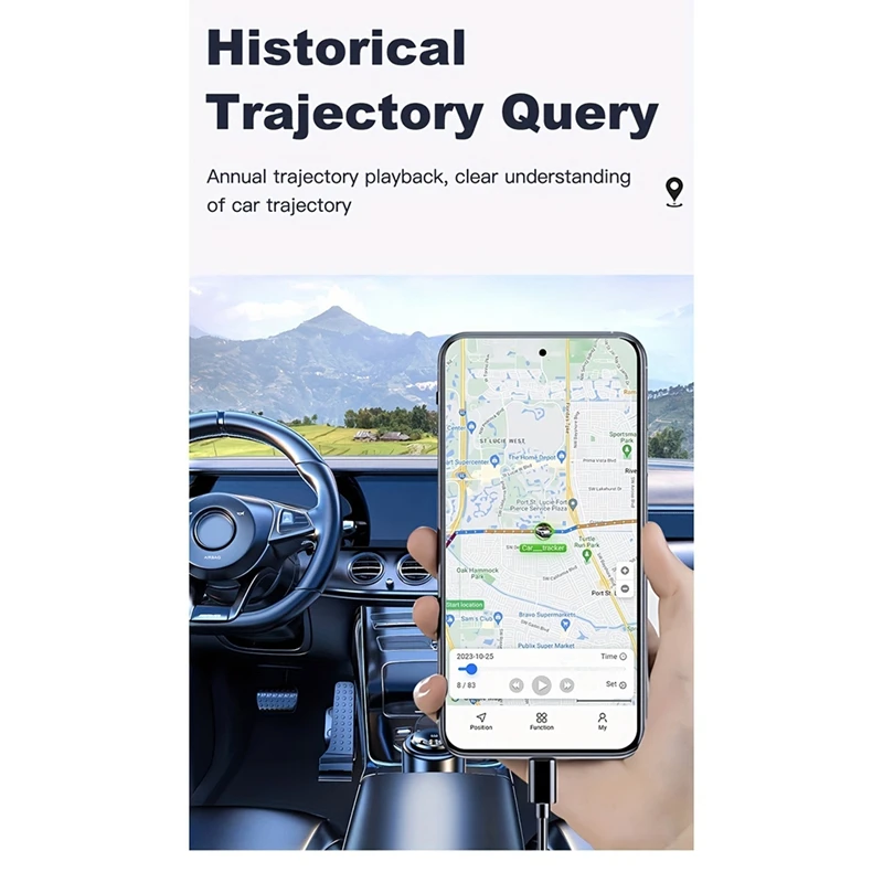 Rastreador de posicionamiento GPS pequeño, dispositivo de seguimiento de vehículos de larga distancia, seguimiento de vehículos, antirrobo, antipérdida