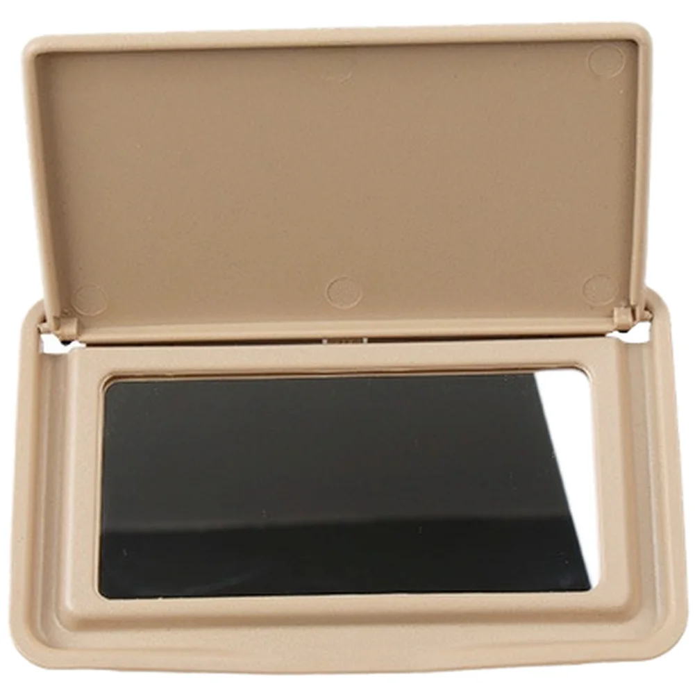 

For Mercedes C-Class W202 E-Class W210 Sun Visor Makeup Mirror Cover, PC ABS Replacement 1993-2002, Claw Yellow