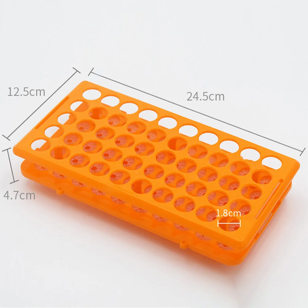 Test Tube Rack Small Bottles Holder for Laboratory Sampling Centrifuge Plastic Pp Material Glass Tubes Stand Vial Shot Glasses